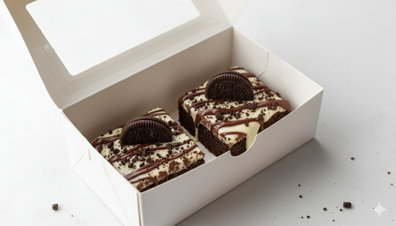 Cookies & Cream Brownie – Oreo Lovers’ Dream