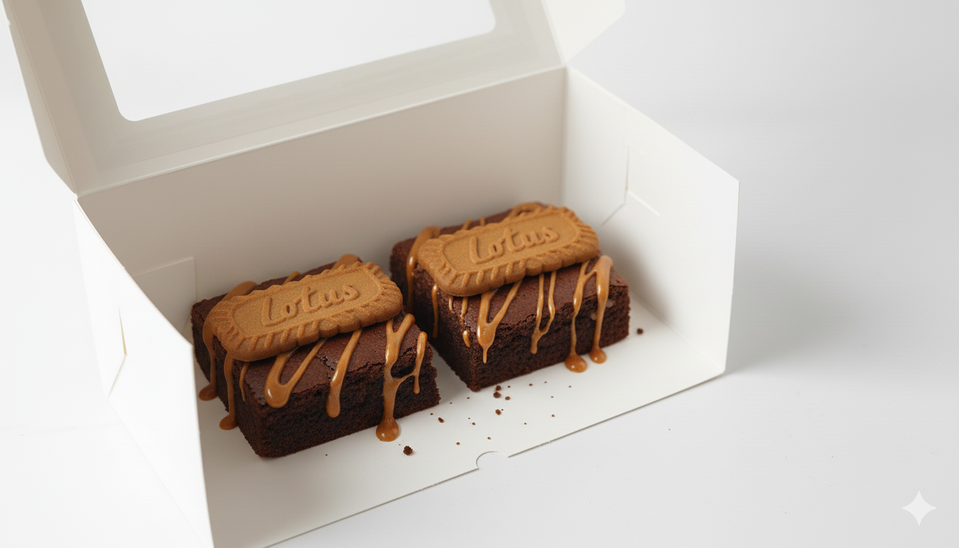 Biscoff Crunch brownie– The Main Character